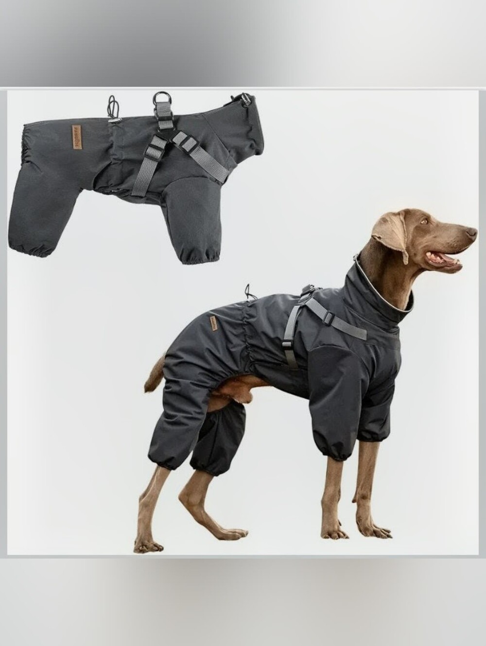Dog 🐶 Raincoat with Harness  Small Adjustable Waterproof Size 3XL